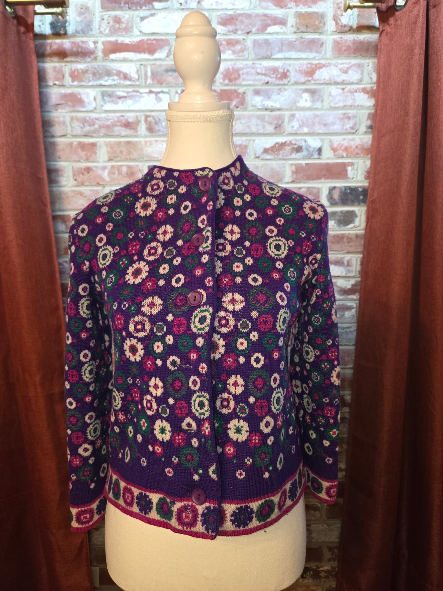 Catalina Jacquard Wool Sweater