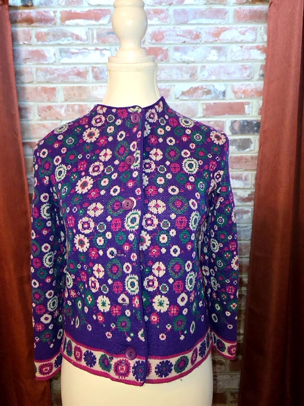 Catalina Jacquard Wool Sweater