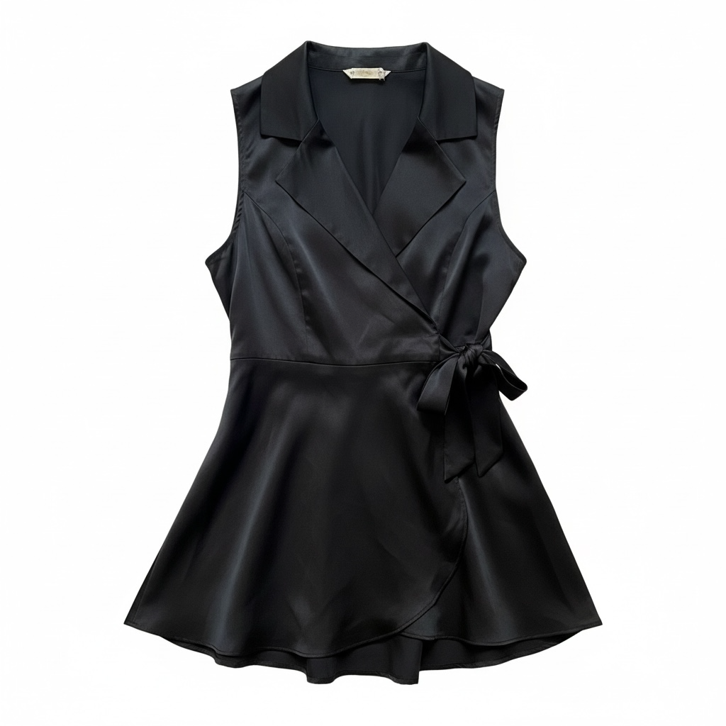 Black Flirty Romper