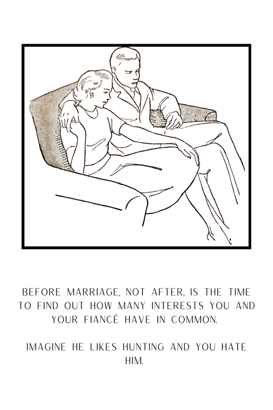 Postcard Before You Get Married