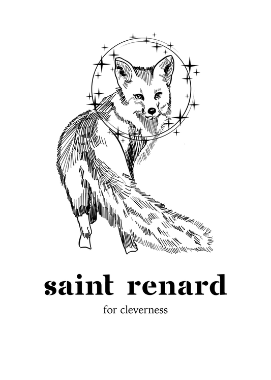 Swamp Saints Fox 5x7 Print