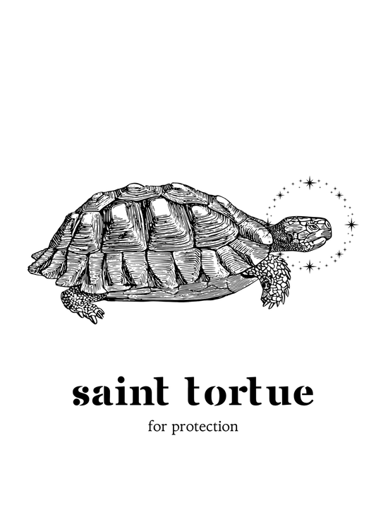 Swamp Saints Turtle 5x7 Print