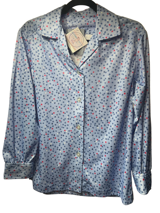 Red White & Blue 1970's Top