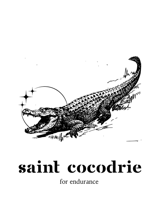 Swamp Saints Alligator 5x7 Print (Copy)