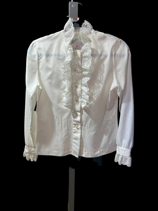 H.M.S. Lace Collared Blouse