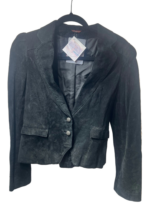 Weekend Edition Suede Cropped Jacket