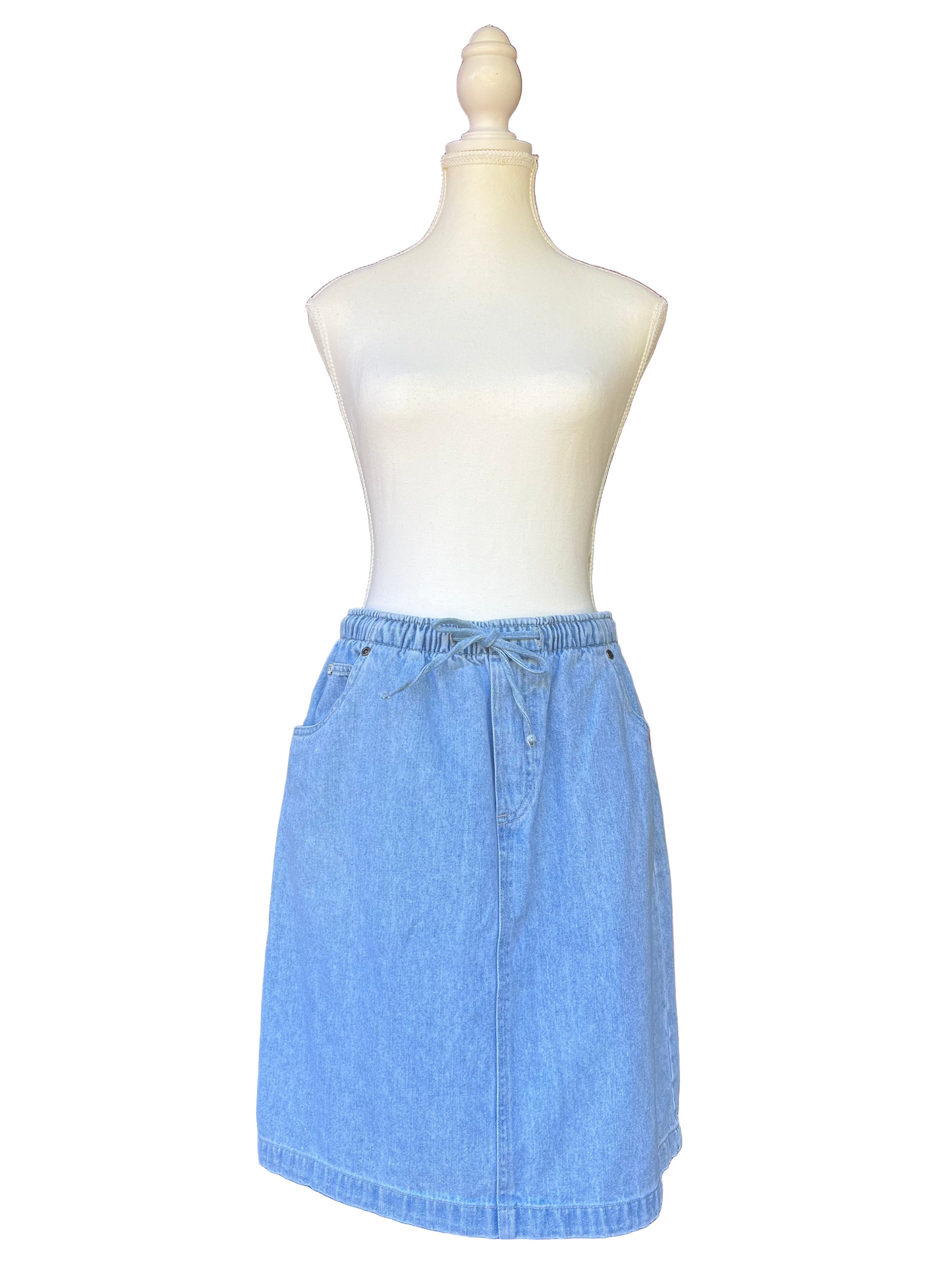 Bill Blass Petite Denim Skirt