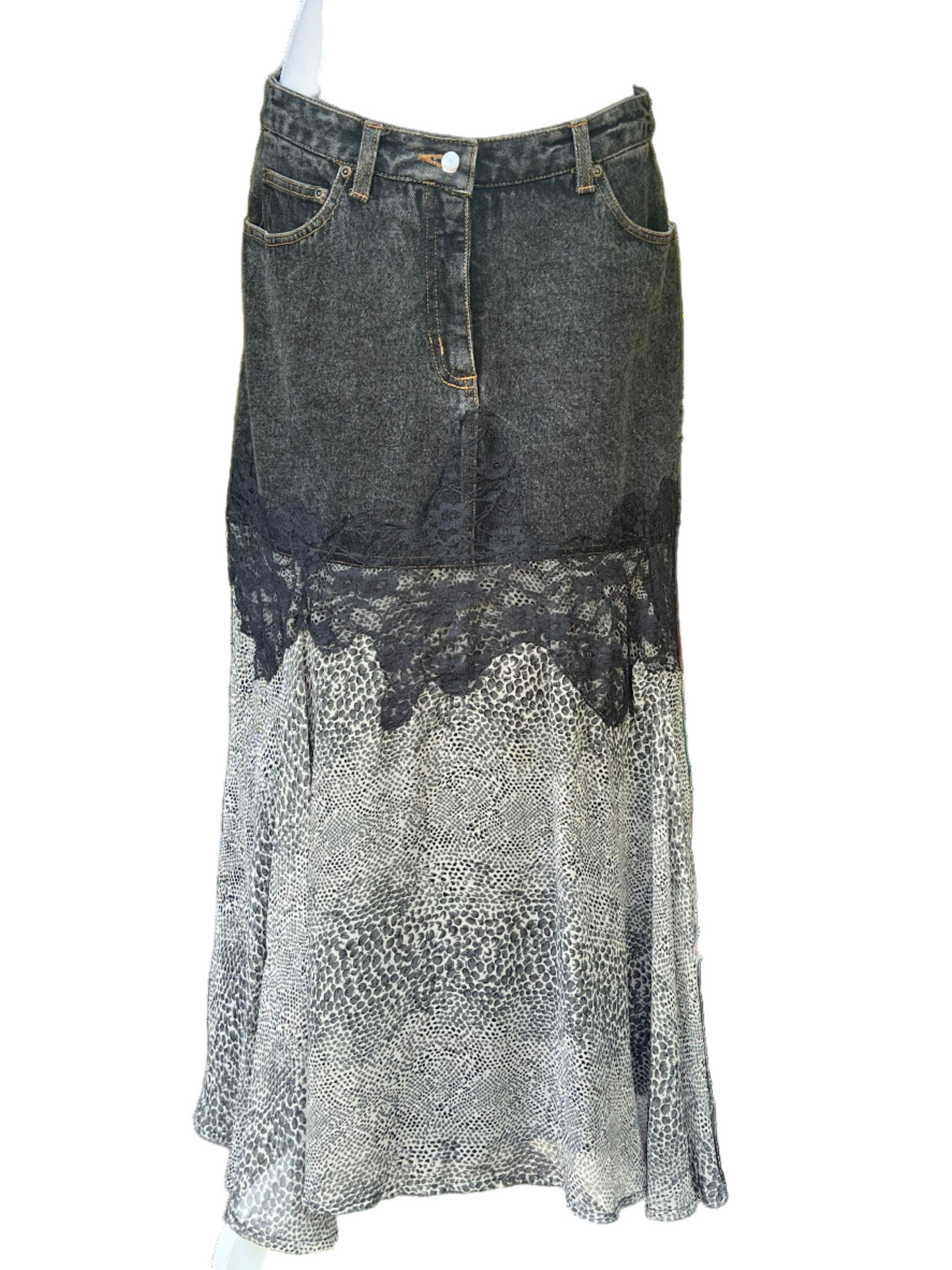 Newport News Jeansology Denim Skirt