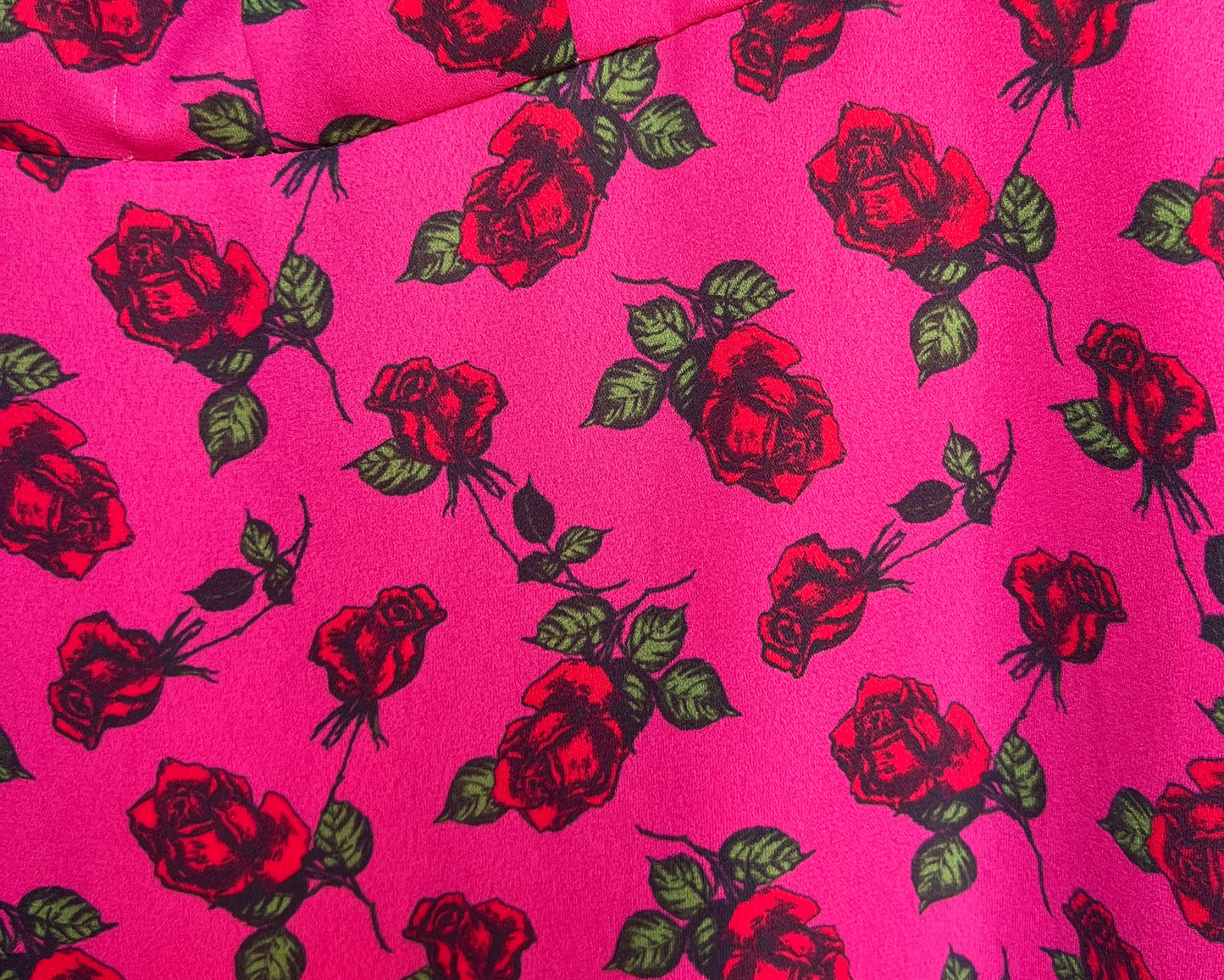 Betsy Johnson Floral Dress Roses & Ruffles