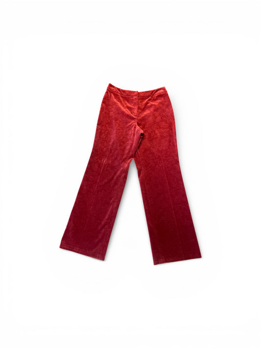 Talbots Rust Velvet Pants