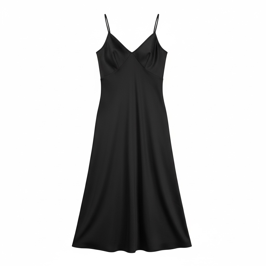Black Slip Dress